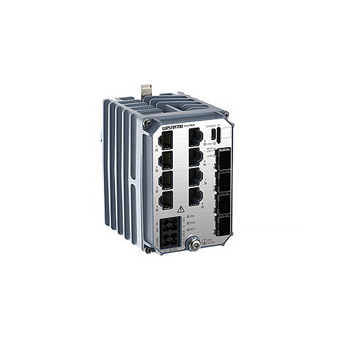 LYNX-5612-E-F4G-T8G-LV DIN-rail Substation Automation Switch