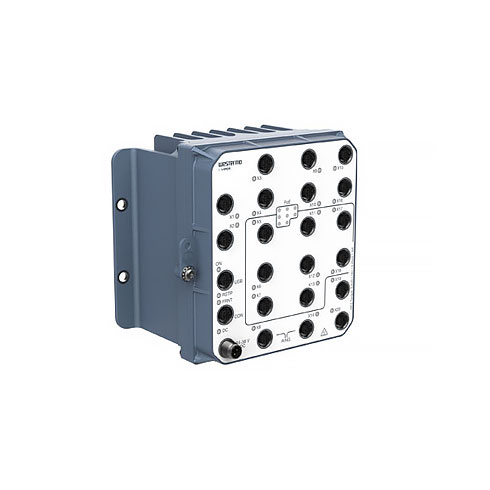 VIPER-120A-P8-LV EN 50155 Managed PoE Switch
