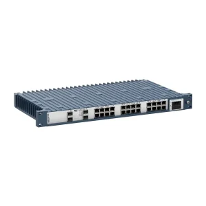 19” Rackmount Managed Ethernet Switch RedFox-5328-E-F4G-T24-HV