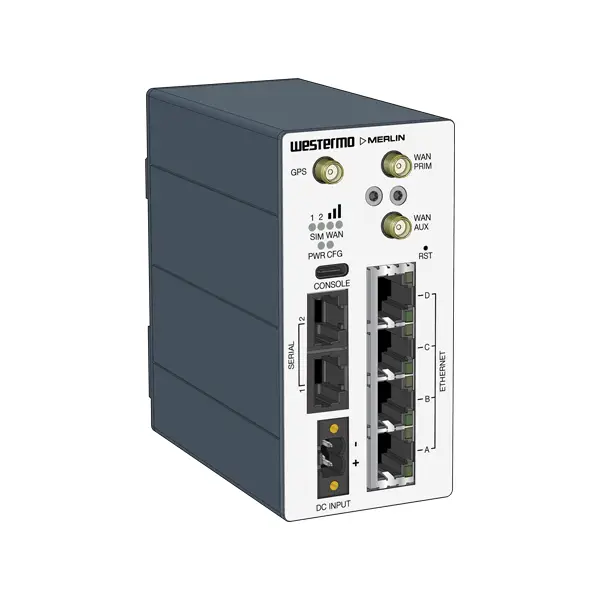Industrial Cellular Router Merlin-4407-T4-S2-LV – Product Showroom