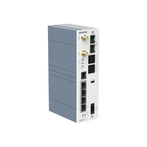 Industrial VDSL LTE Cellular Router <br /><h5>Merlin-4708-V-T4G-S2-DI6-DO2-LV-QFR</h5>
